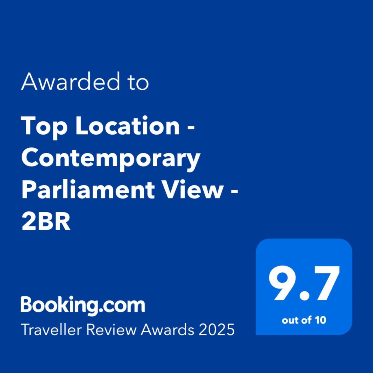 Top Location - Contemporary Parliament View - 2Br Bucharest Exterior photo